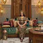 Ensemble Oriental Léopard 3 Pièces – Édition Eid